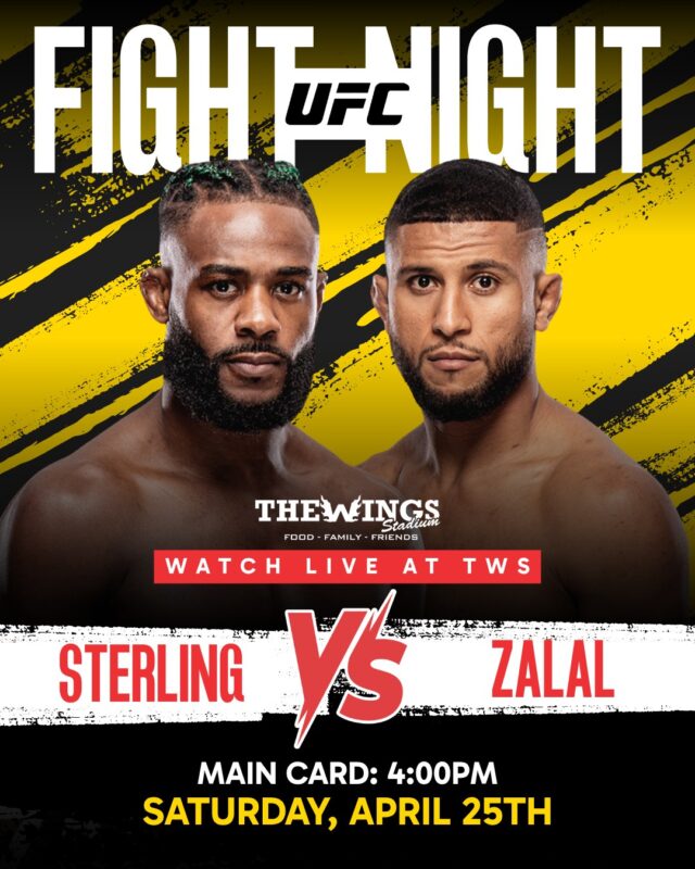 If you’re not watching this fight…
you’re missing the moment 🥊🔥

Sterling vs Zalal · 4PM

📍 5000 Pecan Blvd, McAllen, TX
👉 Fix that.

#FightNight #TheWingsStadium #RGVEvents