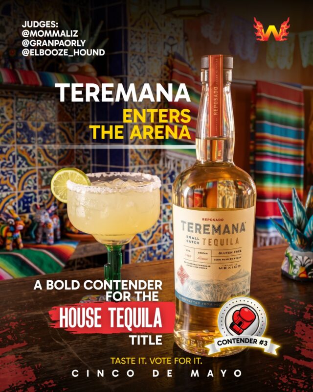 The competition just got stronger. 🔥

Introducing Contender #3 — Teremana Reposado enters the showdown. 🥃

100% Blue Weber agave. Smooth, balanced, and made to stand out. 🍹✨

No labels. No bias.

Join us for the Blind Margarita Tasting Contest — where @mommmaliz  @grampaorly & @elbooze_hound  decide what tequila really wins. 👀

Cinco de Mayo — May 5
• 8PM
📍 5000 Pecan Blvd, McAllen, TX

Hosted by @lil_b00zy 
🎧 DJ • 🎁 Giveaways

Think you know your tequila? 👀🔥

@teremana 

#CincoDeMayo #BlindTasting #Teremana #TequilaLovers