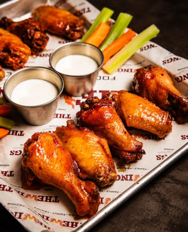 The reason we’re called The Wings Stadium.

Jumbo wings — always fresh, never frozen. Marinated in our secret sauce, fried, and tossed in your pick of 30+ sauces. Lemon Pepper, Mango Habanero, Nashville Hot… good luck choosing.

The Wings Stadium · 5000 Pecan Blvd, McAllen, TX

#thewingsstadium #wings #rgveats
