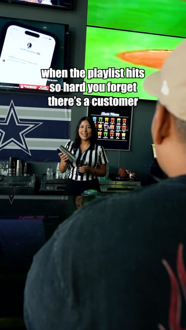 Sometimes the vibe takes over. 🎶

Good music, cold beer, every game on the screens. We’ll get to your order.

The Wings Stadium · 5000 Pecan Blvd, McAllen

#thewingsstadium #rgvsports #mcallentx #staffvibes